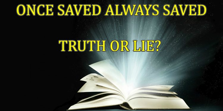 Once Saved Always Saved